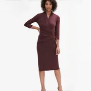 M.M. Lafleur Casey Faux Wrap Dress