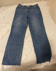 Harper Heritage High Rise Straight Jeans 