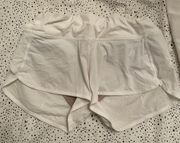 White 2.5” Speed Up Shorts