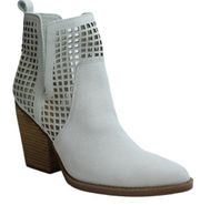 Dingo White Western NWOT Ankle Bootie “Stop N Stare” Size 8.5M Block Heel Pullon