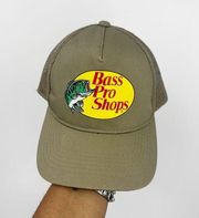 Vintage Y2K Bass Pro Shops Dad Hat OS Early 2000s Fishing Outdoors