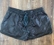 Lucca Couture Faux Leather Laser Dot Shorts Size XS