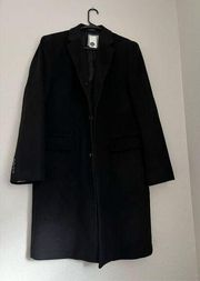 Express Women’s Wool Blend  Coat Jacket Size L longline New