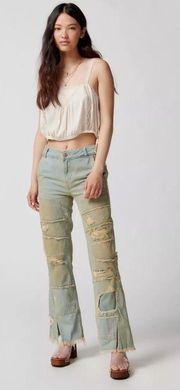 Extreme Destroyed Bootcut Jean NWT Size 24