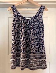 Cute blue flowery Maternity Top from Motherhood