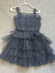 Black Strap Tool Dress