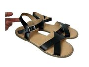 TUCKER+TATE sandals size 6M black and tan