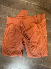 Dance Studio Mid-Rise Jogger-Terracotta