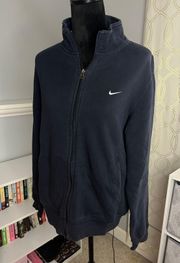 Nike Vintage Full Zip Crewneck Sweatshirt