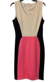 Sleeveless Colorblock Dress