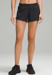 Lululemon Black Hotty Hot Shorts 4”