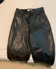 Abercrombie Leather Pants