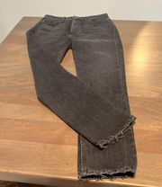 Reformation Julia High Waisted Cigarette Jeans Sz 28