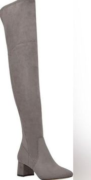 Women's Marc Fisher Charlote Faux Suede Tall Over-The-Knee Boots Size 8.5M​