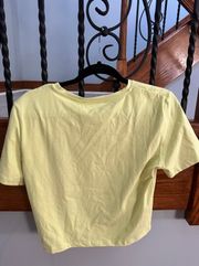 lime green  shirt