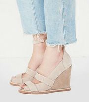 Jeffrey Campbell Dakota Suede Wedge size 39