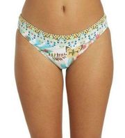 New. Johnny Was white Floral bikini bottom. Small. Retails $98