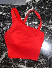 Red Sport Bra