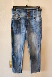 Womens nobo High Rise Capri jeans size 13