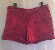 Maurice’s brand Burgundy red cargo shorts​