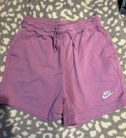 Purple  Sweat Shorts