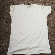 ALTERNATIVE Vintage White Short Sleeve Soft Tee Size Small