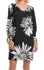 NWT Trina turk black floral dress size XS