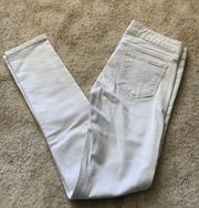 Arizona White Skinny Jeans.