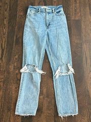 Abercrombie 90s Straight Ultra Rise Jeans
