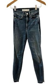 AYR the riser Womens skinny high rise Jean sz24