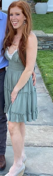 Sage Green Dress