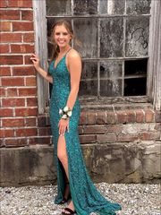 Turquoise Prom Dress