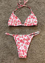 Pink Cheetah  Bikini