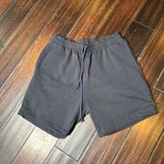 Drawstring waist heavy cotton shorts basic Los Angeles Apparel loungewear