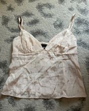 Satin Cami Star Top