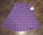 Lularoe Azure NWT pink knit yoga waistband skirt