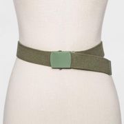 New Military Green Buckle Belt Medium