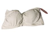 Anemone White Lace Back Ruched Front Padded Bandeau Women SZ OS