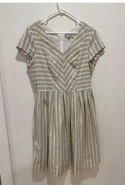 Linen Midi Dress