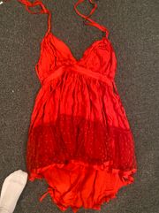 Red Romper