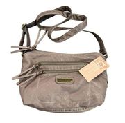 Stone Mountain Gray Crossbody Hobo Purse New NWT Womens