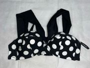 NWT Adore Me Polka Dot Retro Bikini Top Size 0X