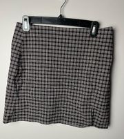 Plaid Skirt