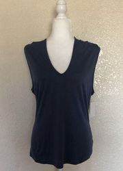 14th and Union V-neck Sleeveless Top XL NWT