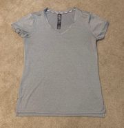 RBX Grey V-Neck Active Tee