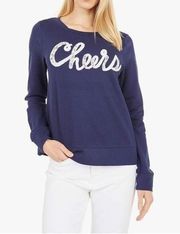 Lilly Pulitzer Rami Cheers Sweatshirt Embellished