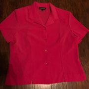 NWOT Briggs Dress Blouse Sz 18