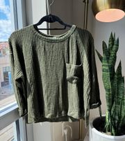 Olivia Green Light Sweater