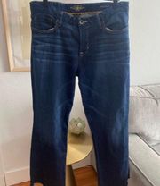 Boho Ankle Boot Cut Stretchy  Jeans Size 14/32