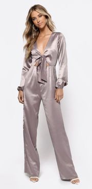 Silk Jumpsuit